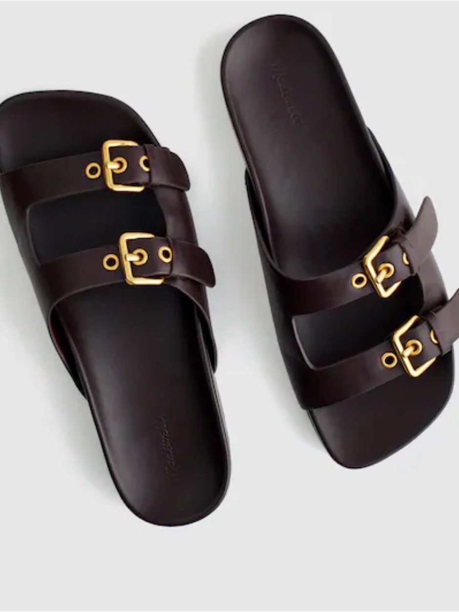 Madewell 6.5 The Cambrea Double-Strap Sandal Nz727
